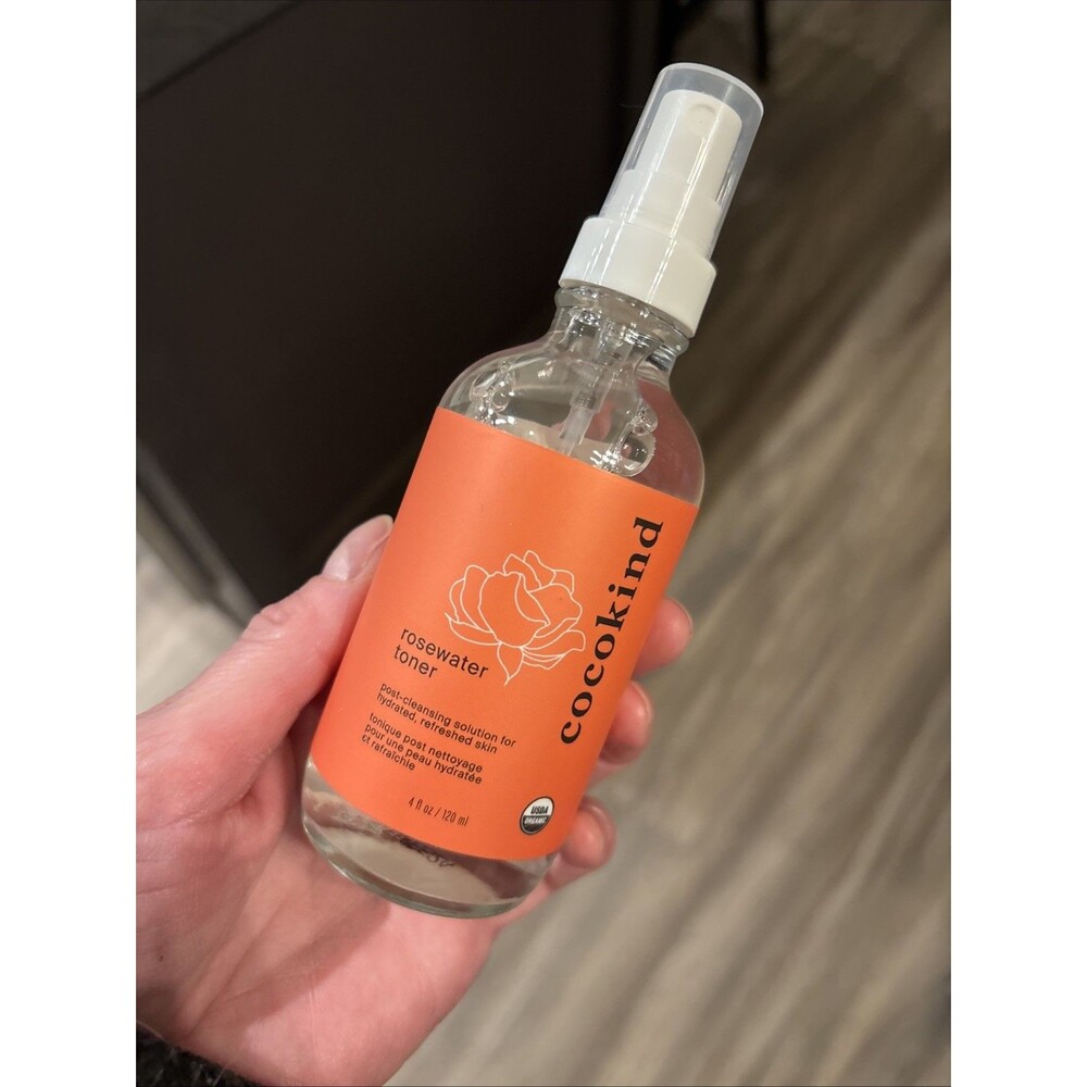 Cocokind Organic Rosewater Facial Toner 4 fl oz (120 ml)